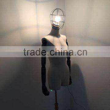 Fashion Store Window Display Torso Mannequins With Light