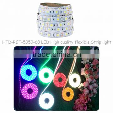 5050smd strip led, ip65 waterproof, white pcb, CE RoHs