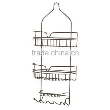 hanging bathroom chrome shower caddy