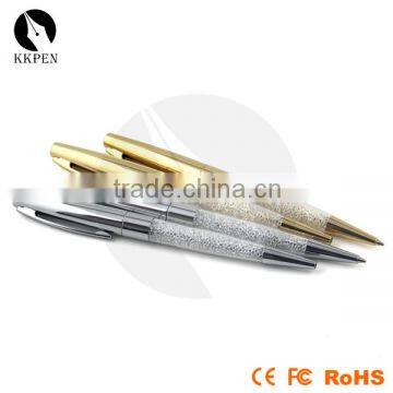 China Hot Selling Folding Gift Crystal Metal Ball Pen photo-3