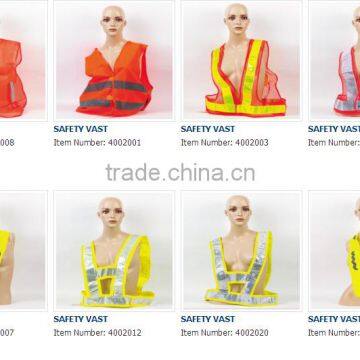 High Visibility Safety Reflective Vests with high quality Reflective Material