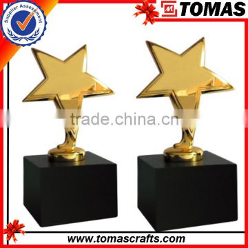 New style star shaped cheap trophy