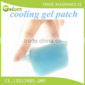 Free sample gelatine cool fever cooling gel patch fever reducing cool patch