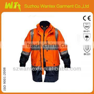 Hi Vis Safety reflective 3 in 1 work wear