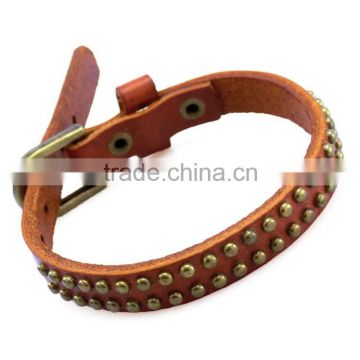 BOSHIHO mens leather bracelets/leather bracelets men