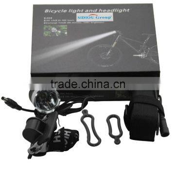 3 Modes Waterproof 10W 1200Lm XM-L2 T6 LED Headlight Headlamp Flashlight Head Torch Light Lamp Bicycle Bike Light Torch Set photo-6