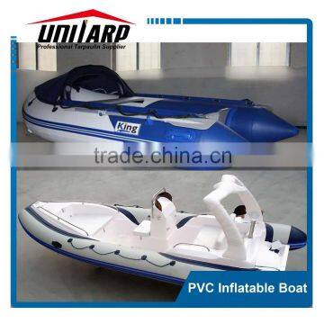 Horsepower Amusing Air Deck Floor durable PVC Inflatable Boat Water Boats