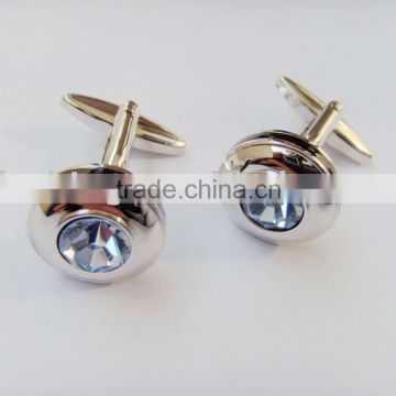 Cufflink for promotion, Quality cufflinks with blue cystal