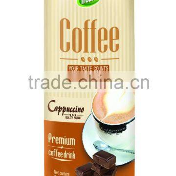 250ml Slim Can Cappuccino Coffee Drink