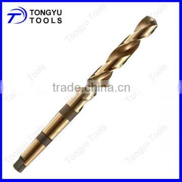 HSS Taper Shank Drill Bits Ground DIN345 Black