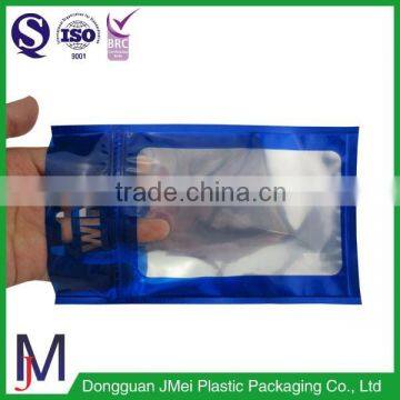 China Manufaturer Plastic Sealing Bag With Zipper/three Sides Zip Lock Sealing Pouch photo-6