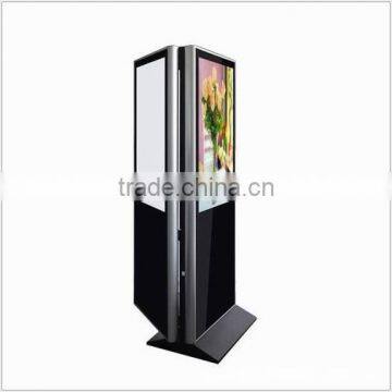 42 inch touch screen advertising full hd media player_Double Screen Lcd Digital Signage Kiosk touch screen advertising displayer