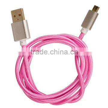 Wholesale Double Sided Micro Usb Data Cable for Samsung, Multy- Colour Custom Usb Cable, Red White Yellow Etc.