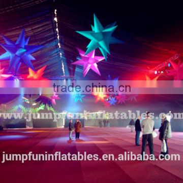 cheap Inflatable Lighting Star for Party or Advertising decoration LED