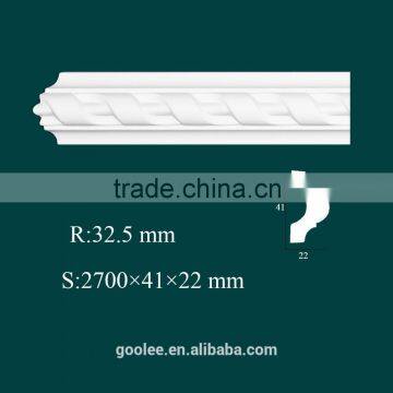 European- style Good Quality Home and Public Decor PU Carved Cornice Moulding