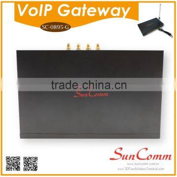 SC-0895-G cheap high quality 4 sim VoIP Gateway