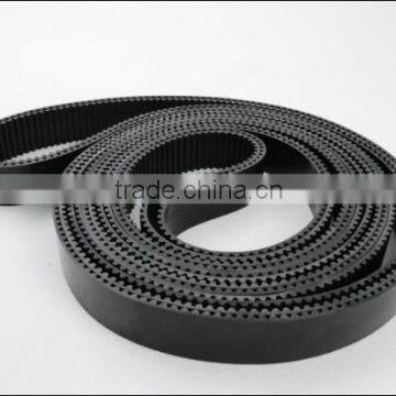 hot sale black open ended polyurethane timing belt industrial belts