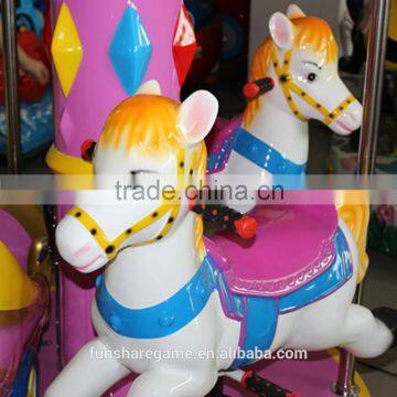 2015 New Products Children Games Cheap Kids Mini Carousel Musical Electric Carousel For Sale photo-3