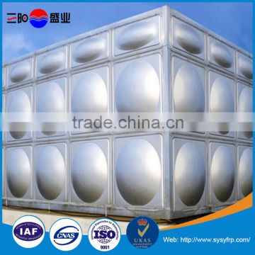 High quality High-grade Stainless steel Square water tank price