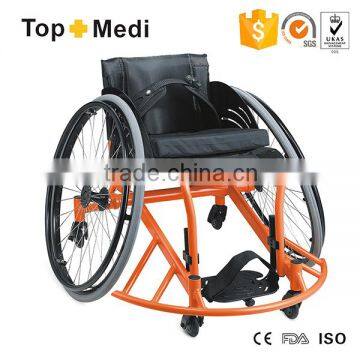 TOPMEDI Professional Best Quality Basketball Sport Wheelchair for Handicapped