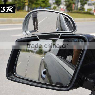 car accessories fully adjustable large clear view auxiliary mirror car, smart car mirror