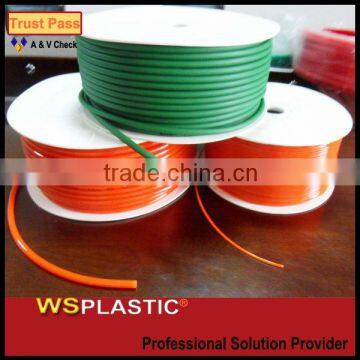 extrusion green orange round belt polyurethane at competitive price