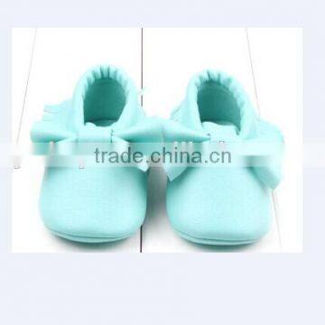 Wholesale baby girl fancy mint warm soft sole shoes