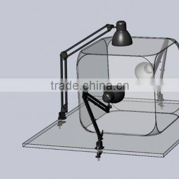 Tabletop Studio Light Set / Tabletop Photography Lighting With 3pcs 25W Spiral Bulbs photo-4