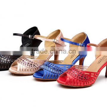 light weight suede sole salsa dance shoes for ladies latin ballroom shoes