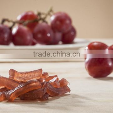 Unique grape flavor snacks made from konjac flour