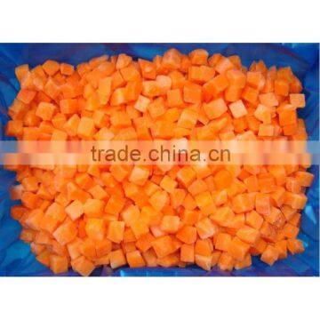 Diced frozen carrot for sale