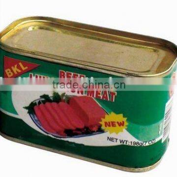 Halal canned luncheon meat