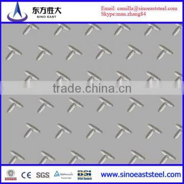 High quality checkered plate tear drop real facory