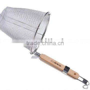 Vermicelli Strainer with wood handle