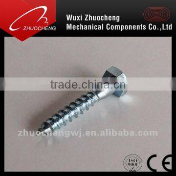 carbon steel Hex head lag wood screws DIN571