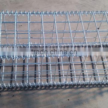 4.5mm Galfan Wire Gabion Baskets/gabion stone cage boxes,galvanized weld gabion mesh