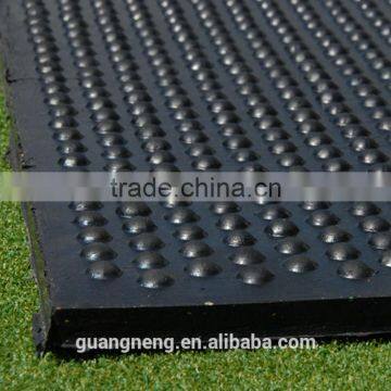 Aging Resistance round dot Anti-Slip Dairy Cow Stable Rubber Mat