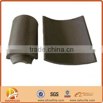 70 years warranty grey unglazed porcelain roof tiles