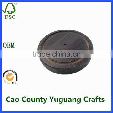 wooden bottle base bottle lamp base display stand round base