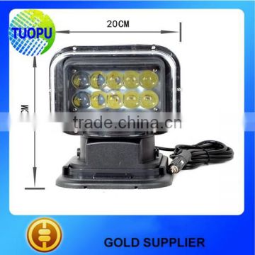 HID searchlight for maritime,LED marine wireless searchlight, 35w,50w,12v,24v LED searching light