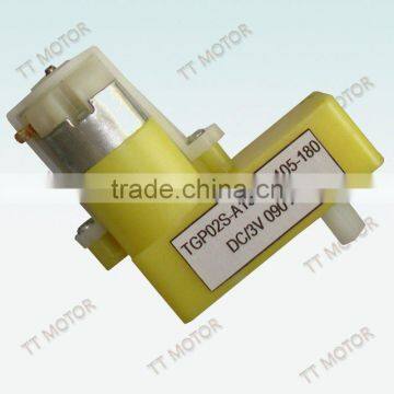 TGP02-A130 plastic gear motor with low rpm motor with high torque