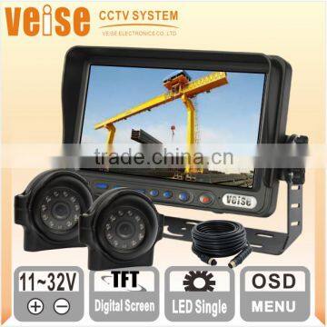 2014 hot 7inch Night Vision Truck Video Camera System