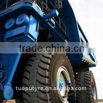 GIANT MINING TRUCK TIRE