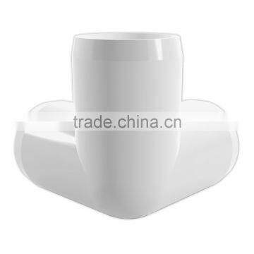 3 Way Connector Furniture Grade PVC OD58mm