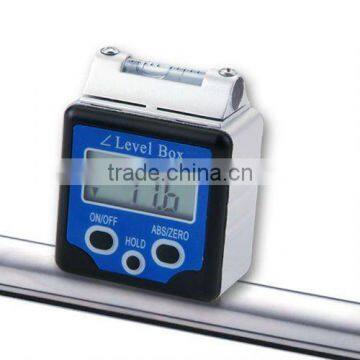 Magnets and Spirit Level +/-180 Degree (0~360degree) Range +Data HOLD Function Digital 360 Degree Bevel Box / Inclinometer photo-4