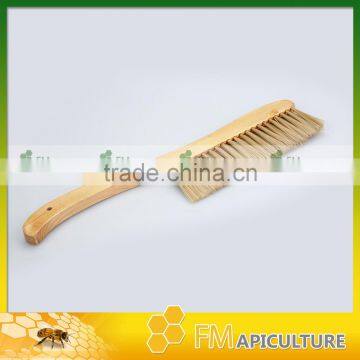 3 Rows Bee Brusher Fiber Bursher With Wood Handel; Hotsale Bee Brusher , photo-2