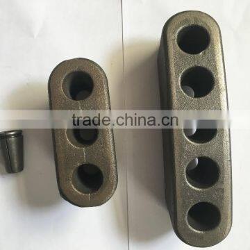Ductile Iron Casting Wedge Block for Construction-3s& 5s 15.24mm photo-3