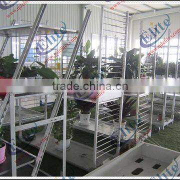 display flower pot trolley / factory shelves