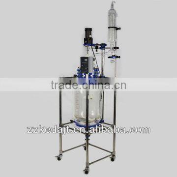 2014 Lab Use Explosion Proof Vacuum Jacket Glass Reactor photo-3