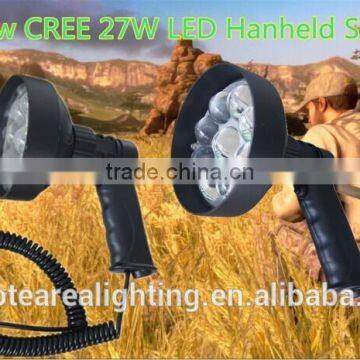 Remote Area Work LigJGL High Power 27W NFC120LI-27W/NFC120-27W CREE LED 45W Portable Rechargeable Led Handheld Hunting Spotlight photo-4